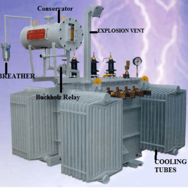 Explain the difference between a power transformer and distribution transformer?